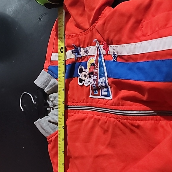 Disney Boys Reversable Red, White, Blue, and Gray 1928 Mickey Jacket. Size 5/6 - Picture 5 of 7